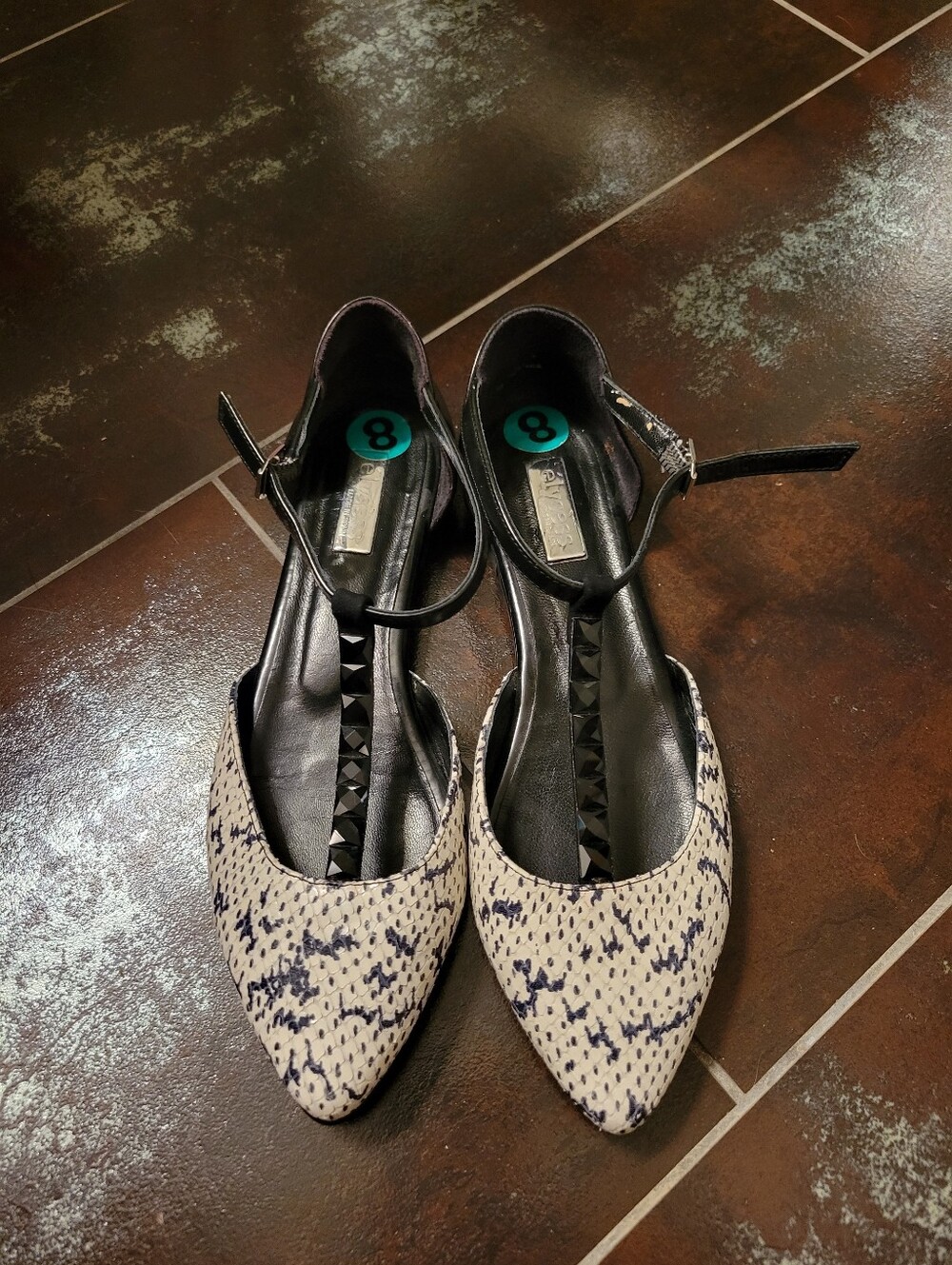 Leather Loafers Size 8